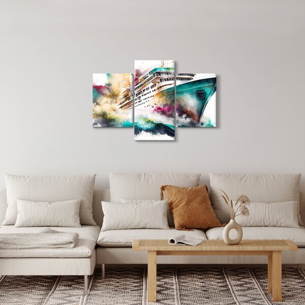 Slika - Akvarel more (90x60 cm)