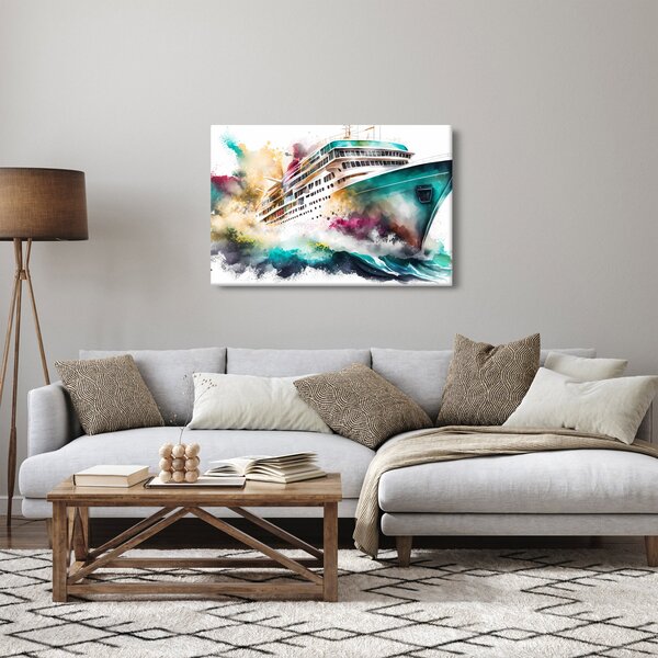 Slika - Akvarel more (90x60 cm)