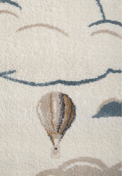 Krem dječji tepih 120x170 cm Hot Air Balloon – Hanse Home