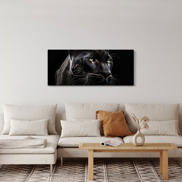 Slika - Crna pantera (120x50 cm)