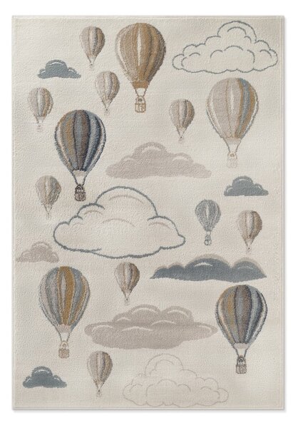 Krem dječji tepih 120x170 cm Hot Air Balloon – Hanse Home