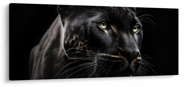 Slika - Crna pantera (120x50 cm)