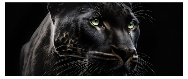 Slika - Crna pantera (120x50 cm)