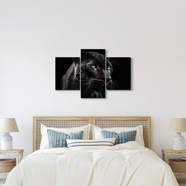 Slika - Crna pantera (90x60 cm)