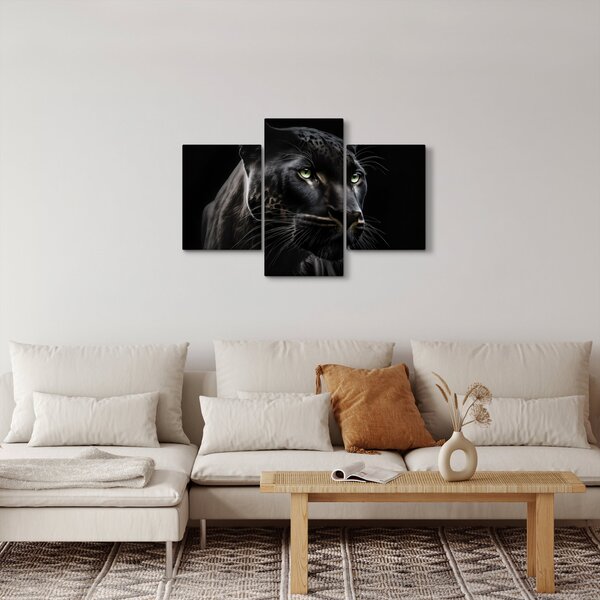 Slika - Crna pantera (90x60 cm)