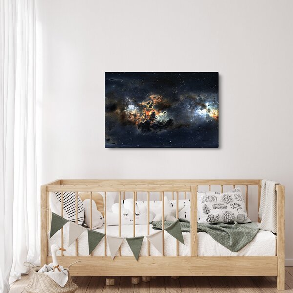 Slika - Svemir s maglicom (90x60 cm)