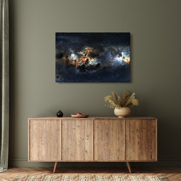 Slika - Svemir s maglicom (90x60 cm)