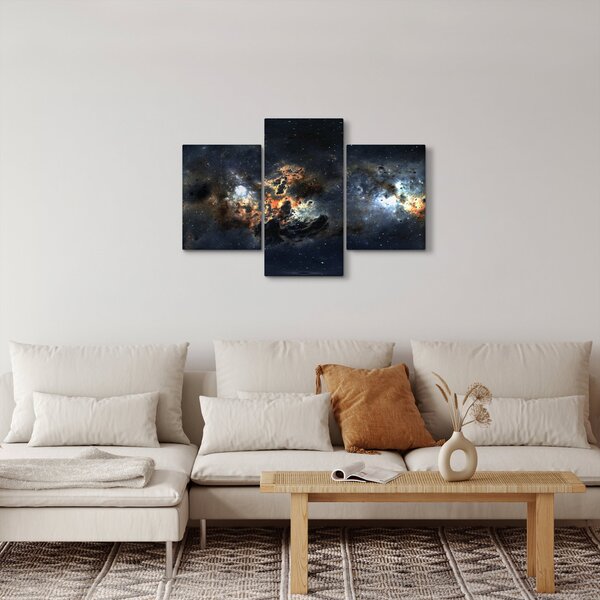 Slika - Svemir s maglicom (90x60 cm)