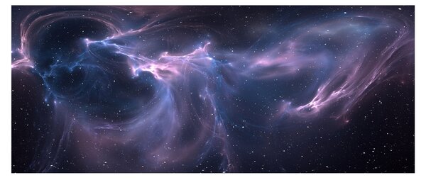 Slika - Svemirska maglica (120x50 cm)