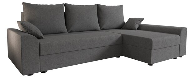 Zondo.hr Kutna garnitura Dusk L (tamnosiva) (D). Akcija -20%. 1057006