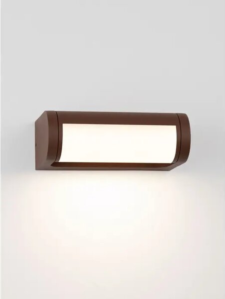 ROX Vanjska Zidna Svjetiljka LED 12W IP65 3000K 810lm Corten NL9195065