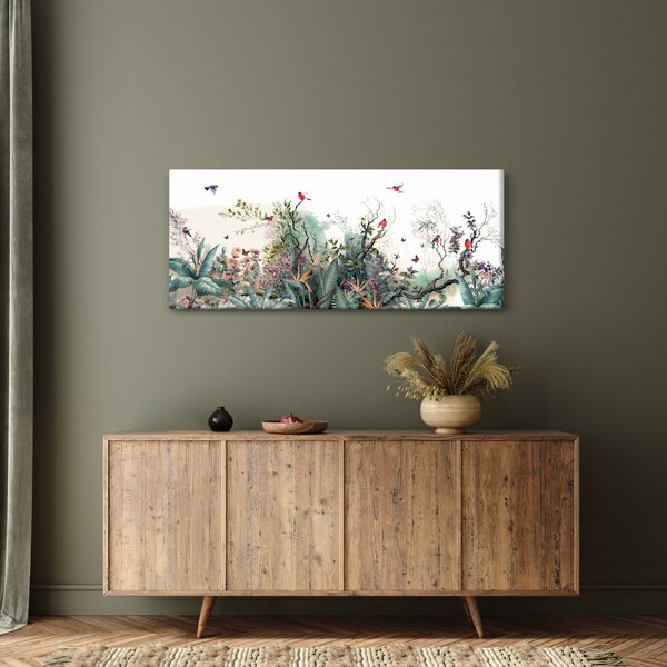 Slika - Prirodni krajolik, akvarel (120x50 cm)