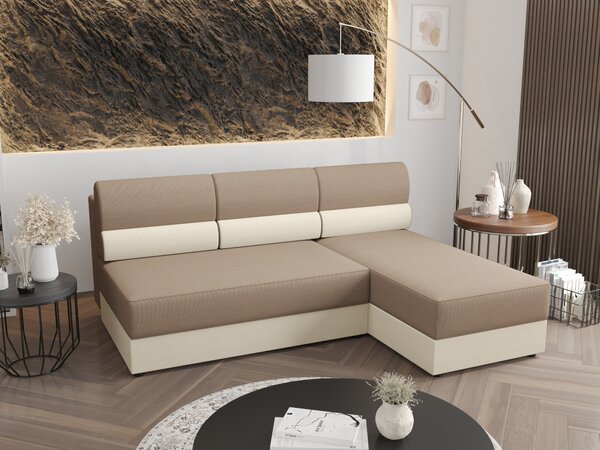 Zondo.hr Kutna garnitura Radiant L1 (bež + krem) (D). Akcija -19%. 1057441