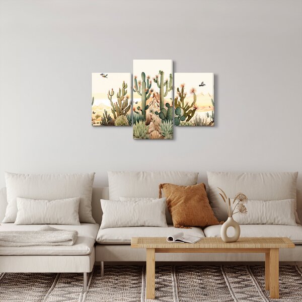 Slika - Pustinja, akvarel (90x60 cm)