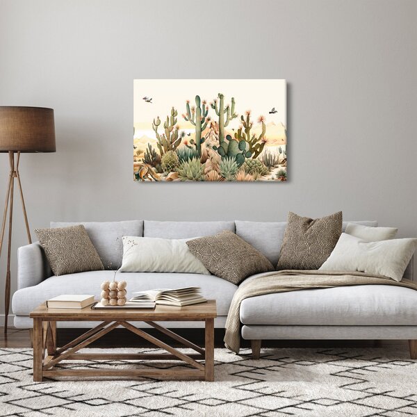 Slika - Pustinja, akvarel (90x60 cm)