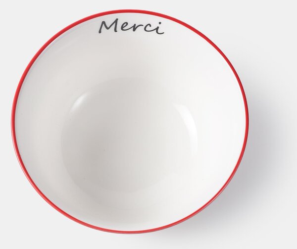 Sinsay - Keramička zdjela s natpisom Merci
