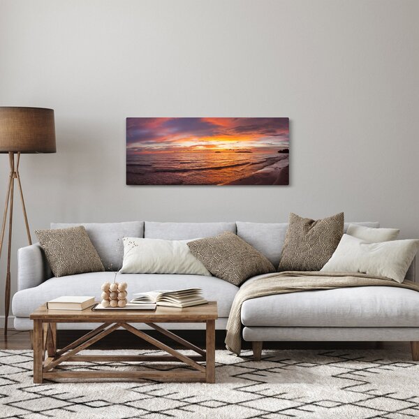 Slika - Zalazak sunca (120x50 cm)