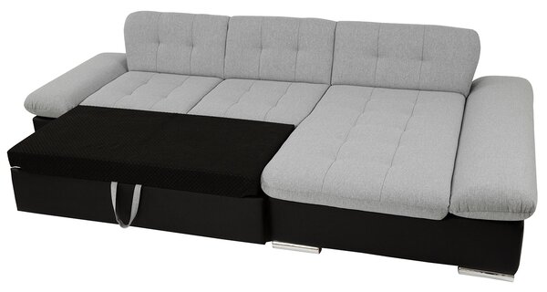 Kutna garnitura Jude (L) (Soft 017 (bijela) + Kronos 22 + Kronos 02)