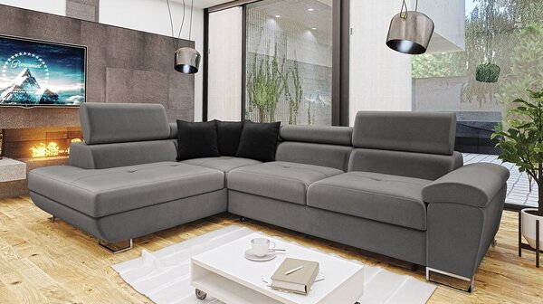 Kutna garnitura Alphard (L) (Magic velvet 2217 + Magic velvet 2217 + Magic velvet 2219)