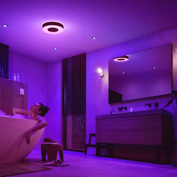 Xamento PHILIPS HUE LED STROPNA SVJETILJKA M CRNA 2000-6500K IP44 8719514452251