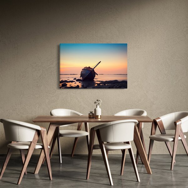 Slika - Nasukani brod (90x60 cm)