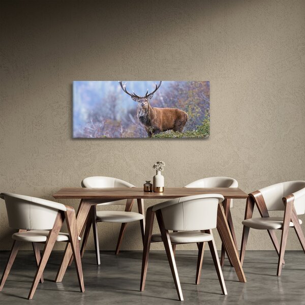 Slika - Jelen u krajoliku (120x50 cm)