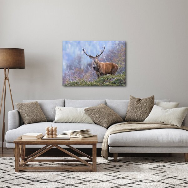 Slika - Jelen u krajoliku (70x50 cm)