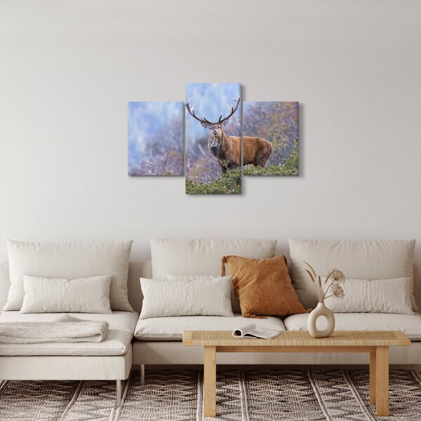 Slika - Jelen u krajoliku (90x60 cm)
