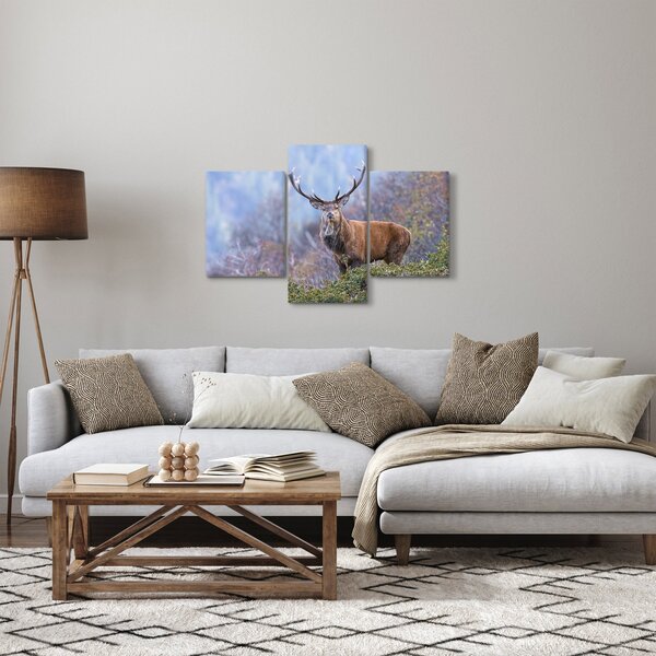 Slika - Jelen u krajoliku (90x60 cm)