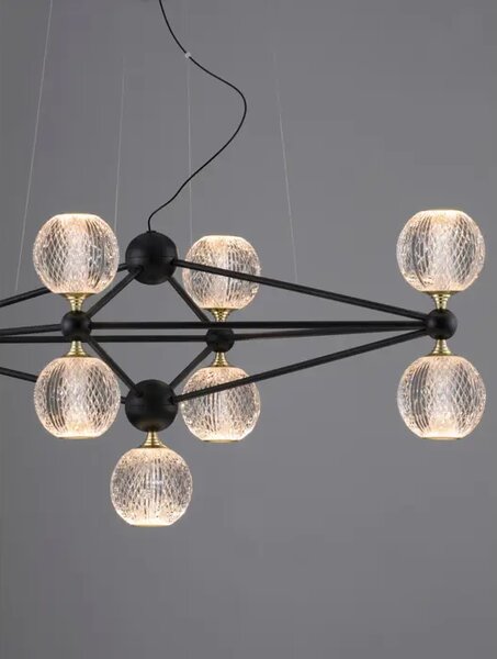 BELINDA VISILICA LED 42W/3000K/2238,28lm/DIMM/IP20/CRNA NL9695300