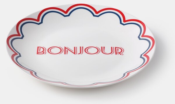 Sinsay - Keramički tanjur s natpisom Bonjour