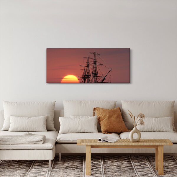 Slika - Srednjovjekovni brod (120x50 cm)