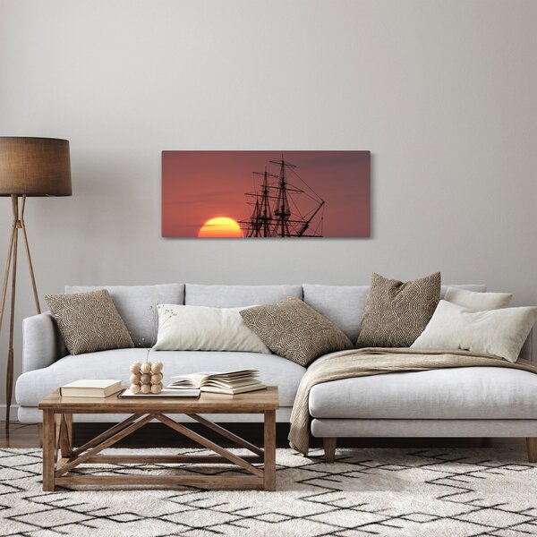 Slika - Srednjovjekovni brod (120x50 cm)