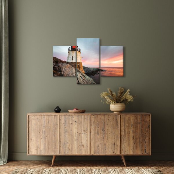 Slika - Svjetionik Castle Hill (90x60 cm)