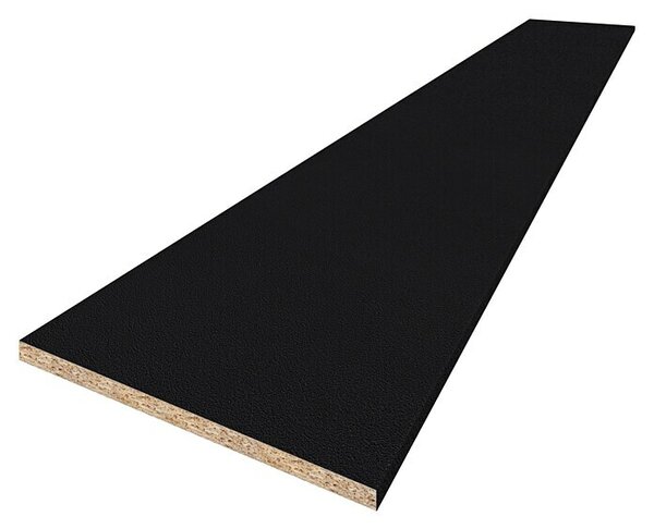 CUCINE Kuhinjska radna ploča po mjeri (Crna, Debljina: 3,8 cm, Širina: 63,5 cm)