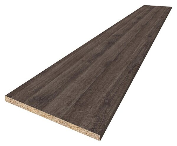 CUCINE Kuhinjska radna ploča po mjeri (Derby hrast antracit, Debljina: 3,8 cm, Širina: 60 cm)