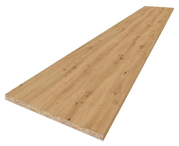 CUCINE Kuhinjska radna ploča po mjeri (Artisan hrast, Debljina: 3,8 cm, Širina: 63,5 cm)