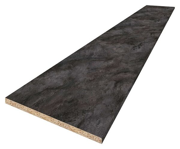 CUCINE Kuhinjska radna ploča po mjeri (Crni škriljevac, Debljina: 3,8 cm, Širina: 60 cm)