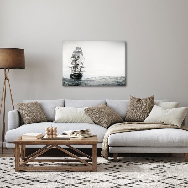Slika - Brod koji plovi oceanom (70x50 cm)