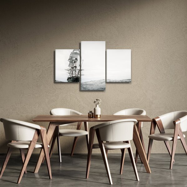 Slika - Brod koji plovi oceanom (90x60 cm)