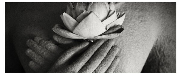 Slika - Lotos u Buddhinim rukama (120x50 cm)