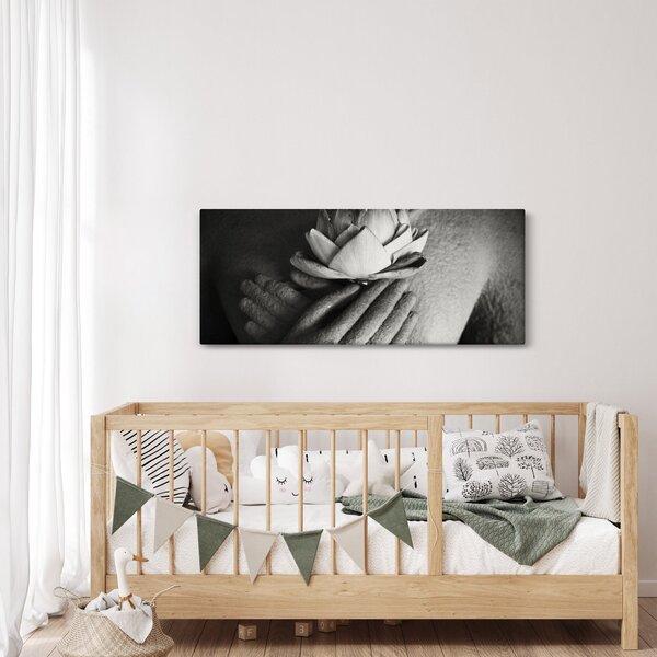 Slika - Lotos u Buddhinim rukama (120x50 cm)