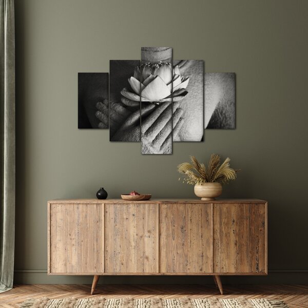 Slika - Lotos u Buddhinim rukama (150x105 cm)
