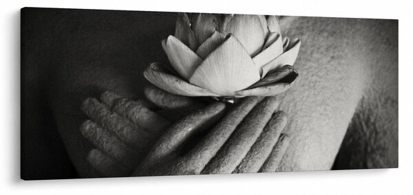 Slika - Lotos u Buddhinim rukama (120x50 cm)