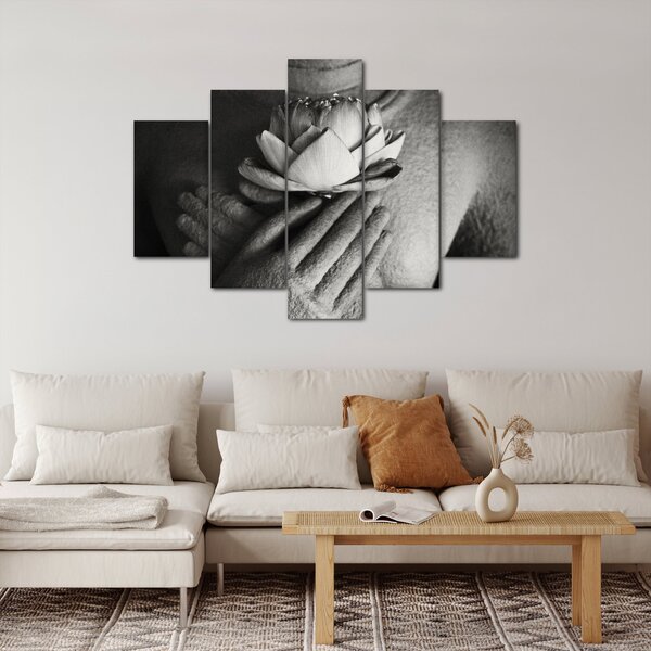 Slika - Lotos u Buddhinim rukama (150x105 cm)