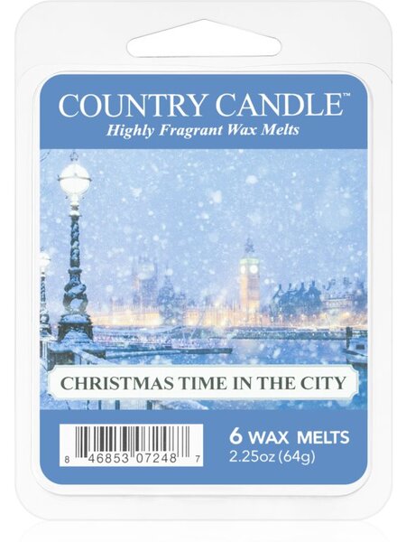 Country Candle Christmas Time In The City vosak za aroma lampu 64 g
