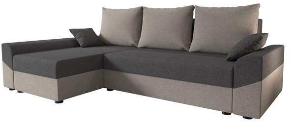 Zondo.hr Kutna garnitura Dusk L (siva + smeđa) (L). Akcija -20%. 1061911
