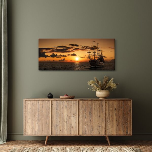 Slika - Gusarski brod (120x50 cm)