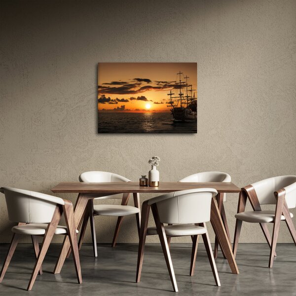 Slika - Gusarski brod (70x50 cm)