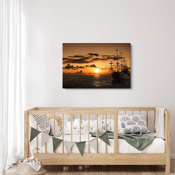 Slika - Gusarski brod (90x60 cm)